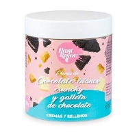 Crema de chocolate blanco crunchy y galleta de chocolate de 300 gr - Pastkolor