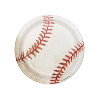 Platos de Béisbol de 18 cm - 8 unidades