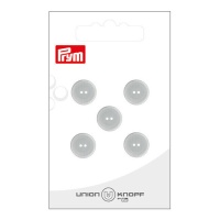 Botones grises de 1,2 cm con dos agujeros - Prym - 5 unidades