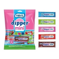 Dipper mini de caramelo blando de sabores surtidos - Dipper Mini Vidal - 275 g