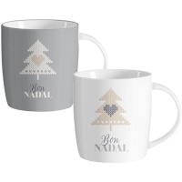 Taza de 350 ml Bon Nadal nordic - 1 unidad