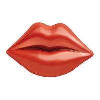 Labios de chocolate blanco de 4,5 x 2,7 cm - Dekora - 140 unidades
