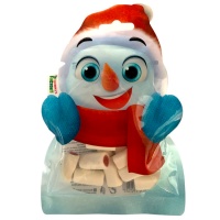 Regaliz de fresa rellena en tacos de muñeco de nieve - Gommys Factory - 80 gr