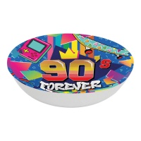 Bol de años 90 forever de 32 cm - 1 unidad