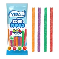 Regaliz con pica pica de sabores - Dulcipica 4 Colores x 4 Sabores Vidal - 90 gr