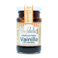 Aroma en pasta de vainillina con semillas de 50 gr - Chefdelice