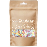 Sprinkles de estrellas de colores de 55 gr - Scrapcooking