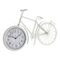 Reloj de mesa bicicleta crudo - DCasa
