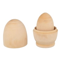 Figura de madera de Huevo de muñeca rusa - Artemio - 5 unidades
