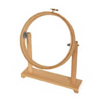 Bastidor circular para bordar de 25 cm con pie - Nadel