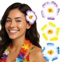 Flores hawaianas - 3 unidades