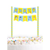 Topper para tarta de Bluey Party - Amscan