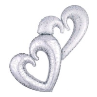 Globo de corazones unidos de 134 x 91 cm - Anagram