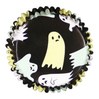 Cápsulas para cupcakes de fantasmas - PME - 30 unidades