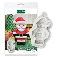 Molde de silicona de figura de Papá Noel de 8,5 x 5,5 cm - Katy Sue Molde