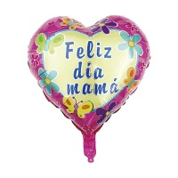 Globo de Feliz día mamá de 45 cm