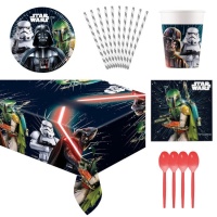 Pack para fiesta de Star Wars - 8 personas