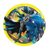 Platos de Batman de 23 cm - 8 unidades