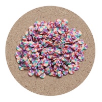 Figuras decorativas de molinillo de colores pastel de 0,5 cm