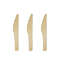 Cuchillos de madera - 8 unidades