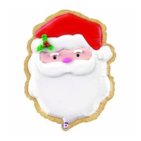 Globo de galleta de Papá Noel de 61 cm - Grabo