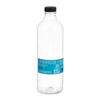 Botella de 1500 ml de plástico transparente