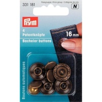 Botones para solteros de 1,6 cm cabeza puntiaguda Aura - Prym - 4 unidades