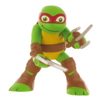 Figura para tarta de Tortugas ninja Raphael de 7 cm - 1 unidad