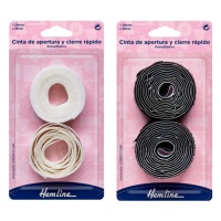 Velcro autoadhesivo de 2 cm - Hemline - 1,25 m