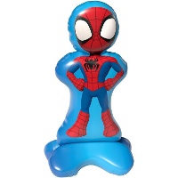 Globo de Spidey con base de 1,00 x 0,55 cm