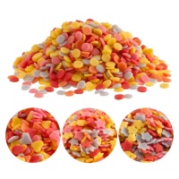 Sprinkles de corazones multicolor de 1 kg - Dekora