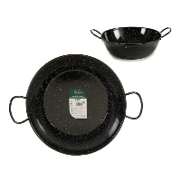 Sartén gazpachera de 40 cm esmaltada con asas