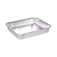 Envase de aluminio desechable rectangular de 32,2 x 26,2 x 4 cm - Maxi Products