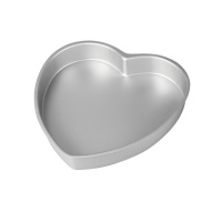 Molde corazón de aluminio de 30 x 7,5 cm - Decora