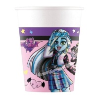 Vasos de Monster High de 200 ml - 8 unidades