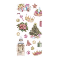 Chipboard de Navidad variados - Artis decor