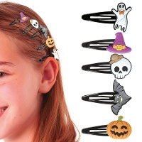 Horquillas para el pelo de Halloween - 5 unidades