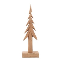 Árbol de Navidad de madera de 32 cm