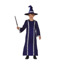 Disfraz de mago azul para niño