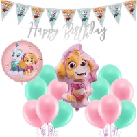 Globos Patrulla Canina Rubble Mini Forma 28cm