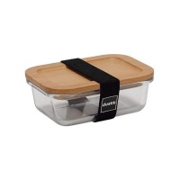 Tupper de 1,05 L de cristal rectangular - Duett