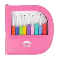 Set de agujas de ganchillo de 2 a 6 mm - Drops - 9 unidades