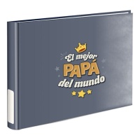 Álbum de fotos de El mejor papá del mundo adhesivo