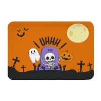 Banedejas de cementerio naranja de 25 x 34 cm - 2 unidades
