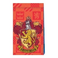 Bolsas de papel de Harry Potter Hogwarts Houses 21 x13 x 8.5 cm - 4 unidades