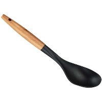 Cuchara de 33 cm con mango de madera