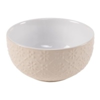 Cuenco de 600 ml marfil - DCasa