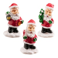 Figuras para roscón de Papá Noel de 3,5 a 4 cm - Dekora - 50 unidades