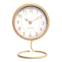 Reloj Digital de Sobremesa Blanco PVC Madera MDF (15 x 7,5 x 7 cm) (12  Unidades) - Tiendetea