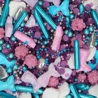 Sprinkles de sirena 3D Miracle Mermaid de 70 gr - FunCakes